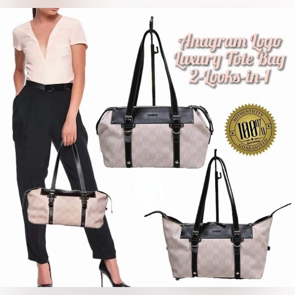 LOEWE!!! Signature Anagram Logo Bag (2-in-1 Look) - Picture 8 of 8